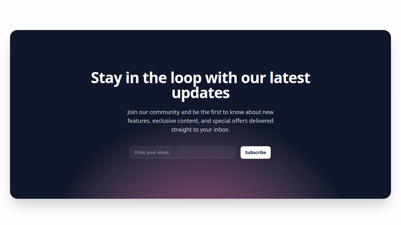 Newsletter preview