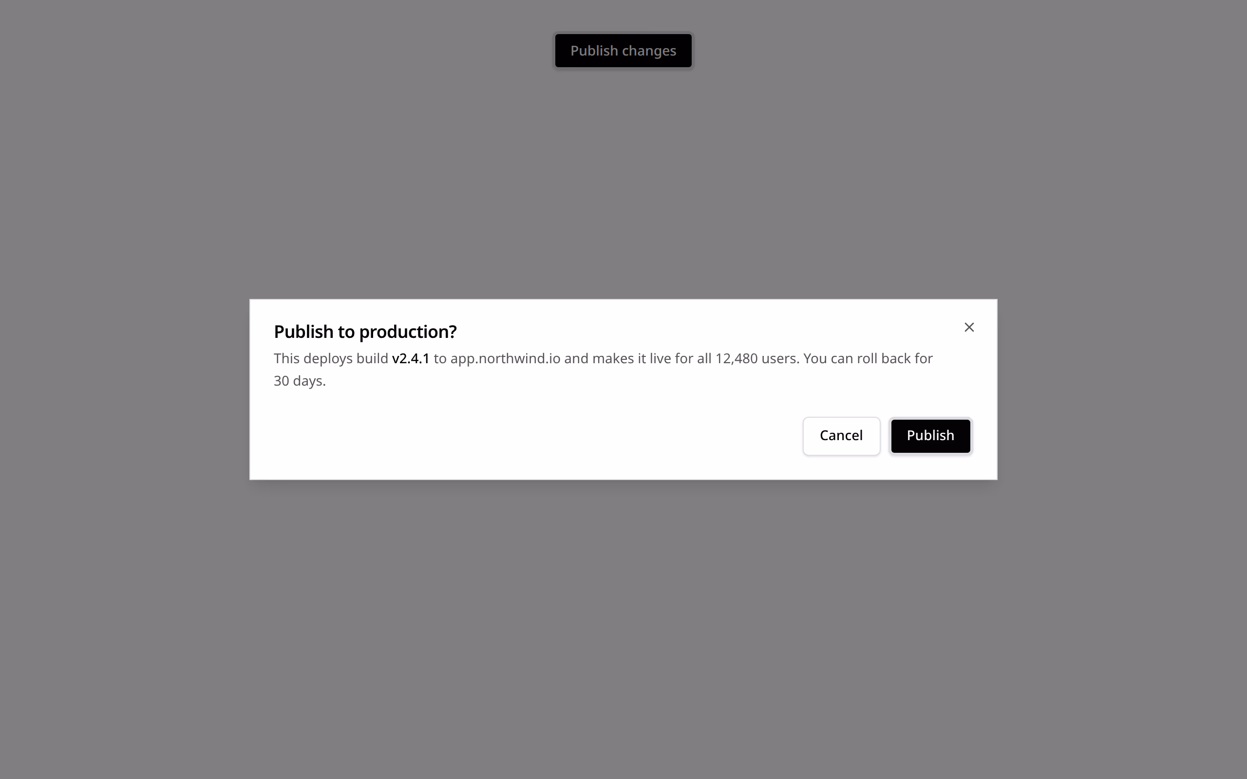 Dialog preview