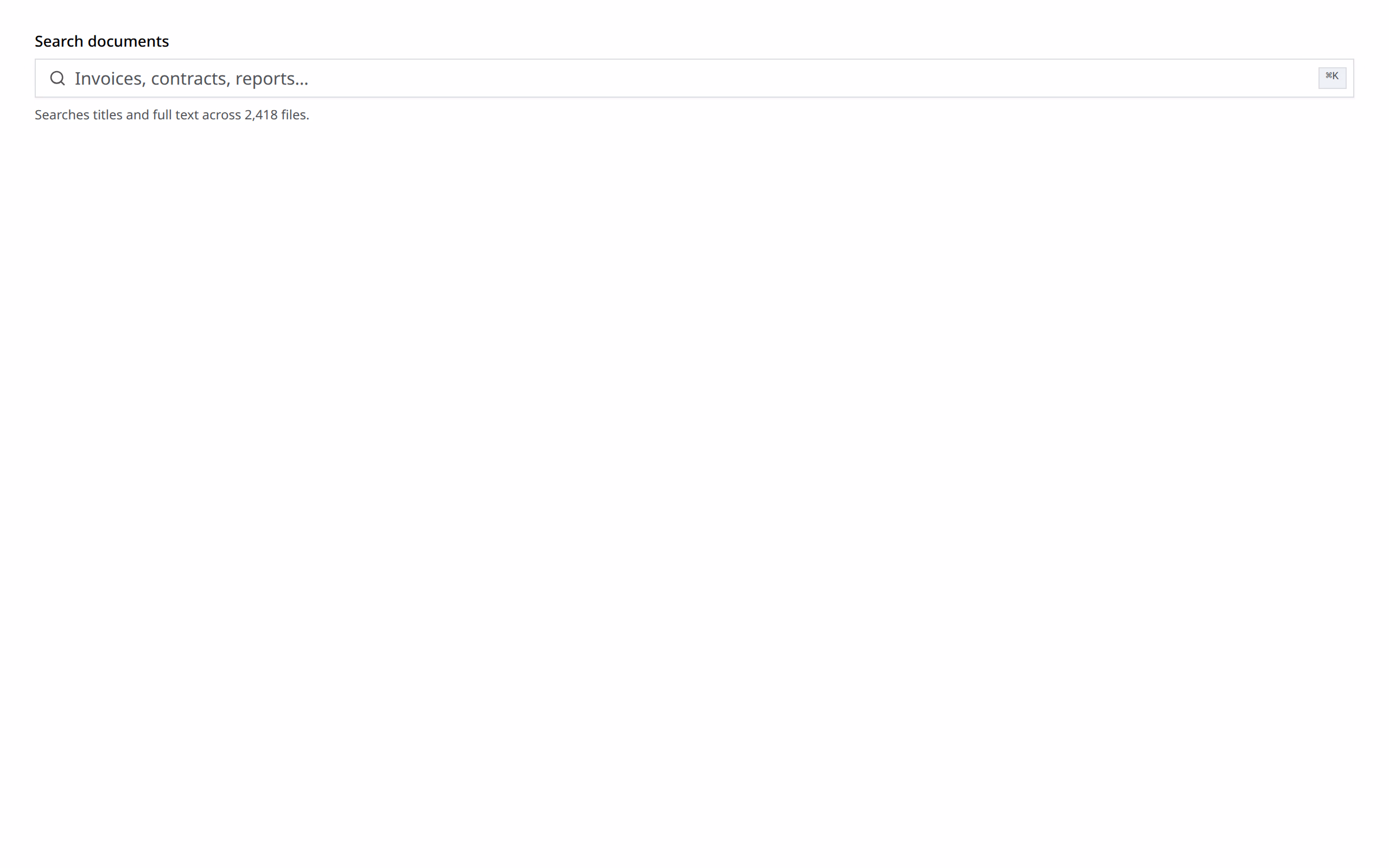 Input Group preview