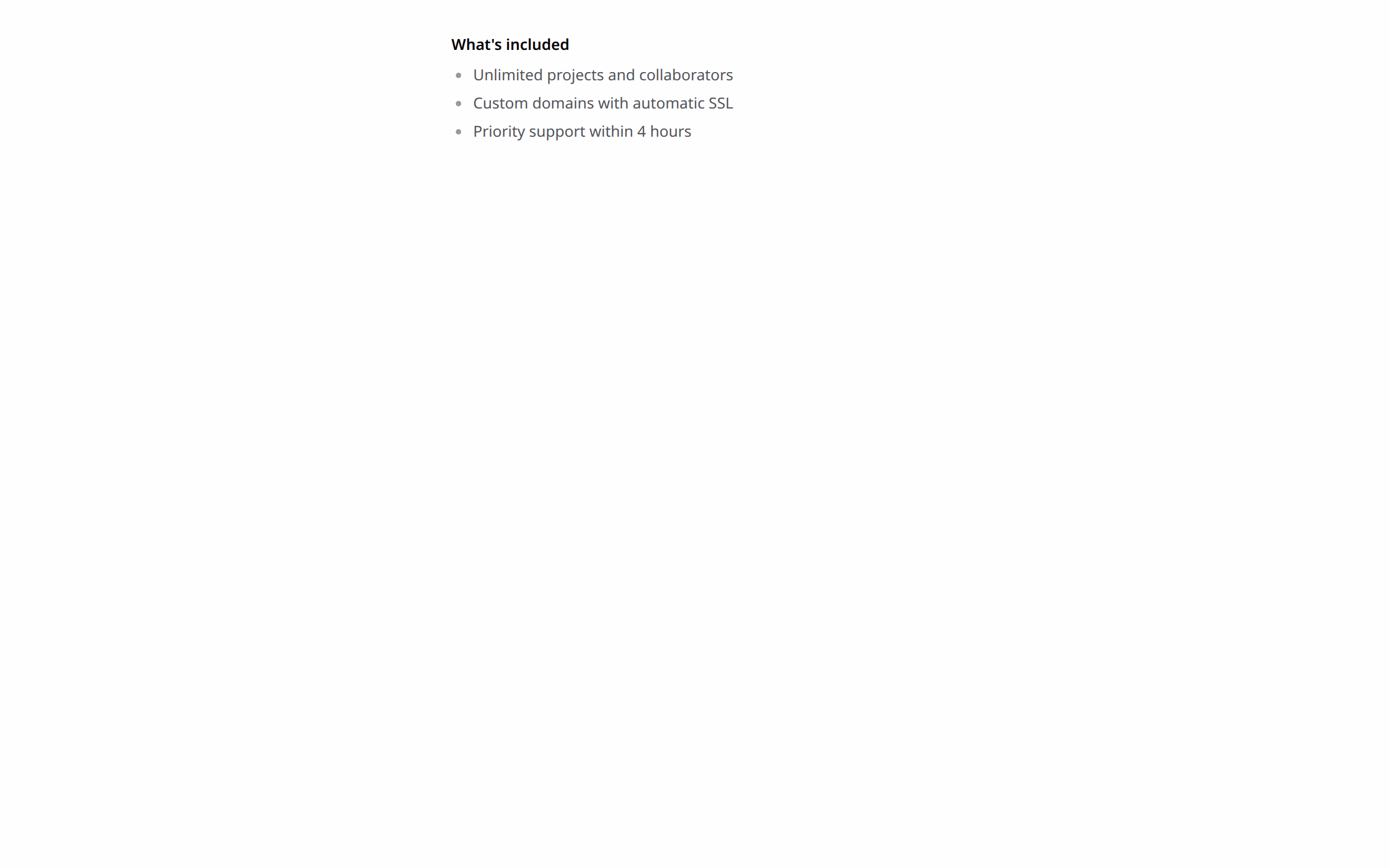 List preview