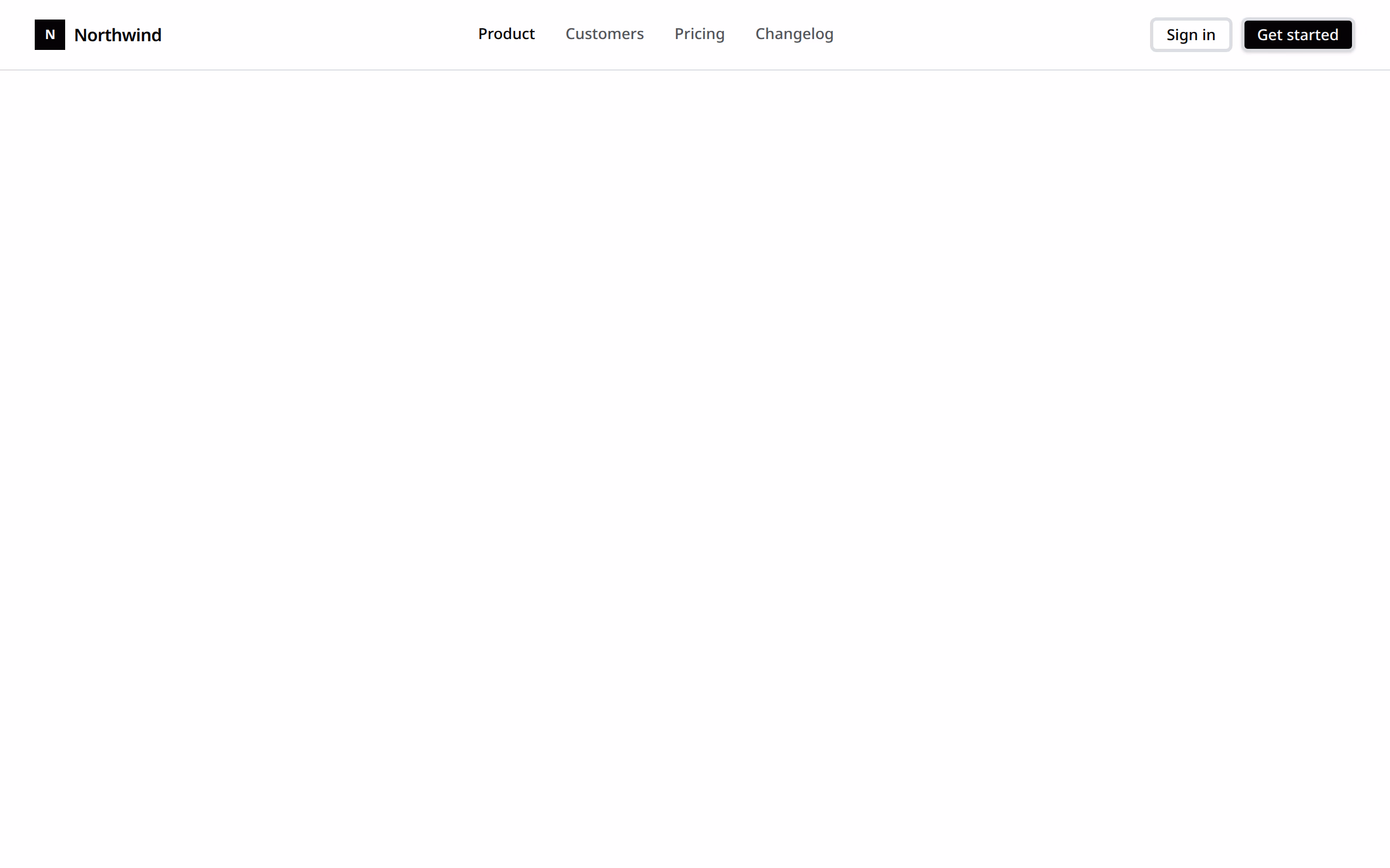 Navbar preview