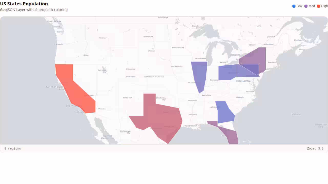 Geojson Map preview
