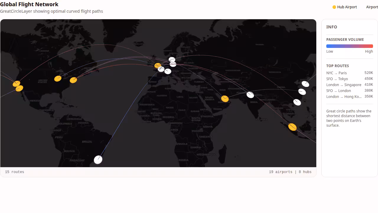 Great Circle Map preview