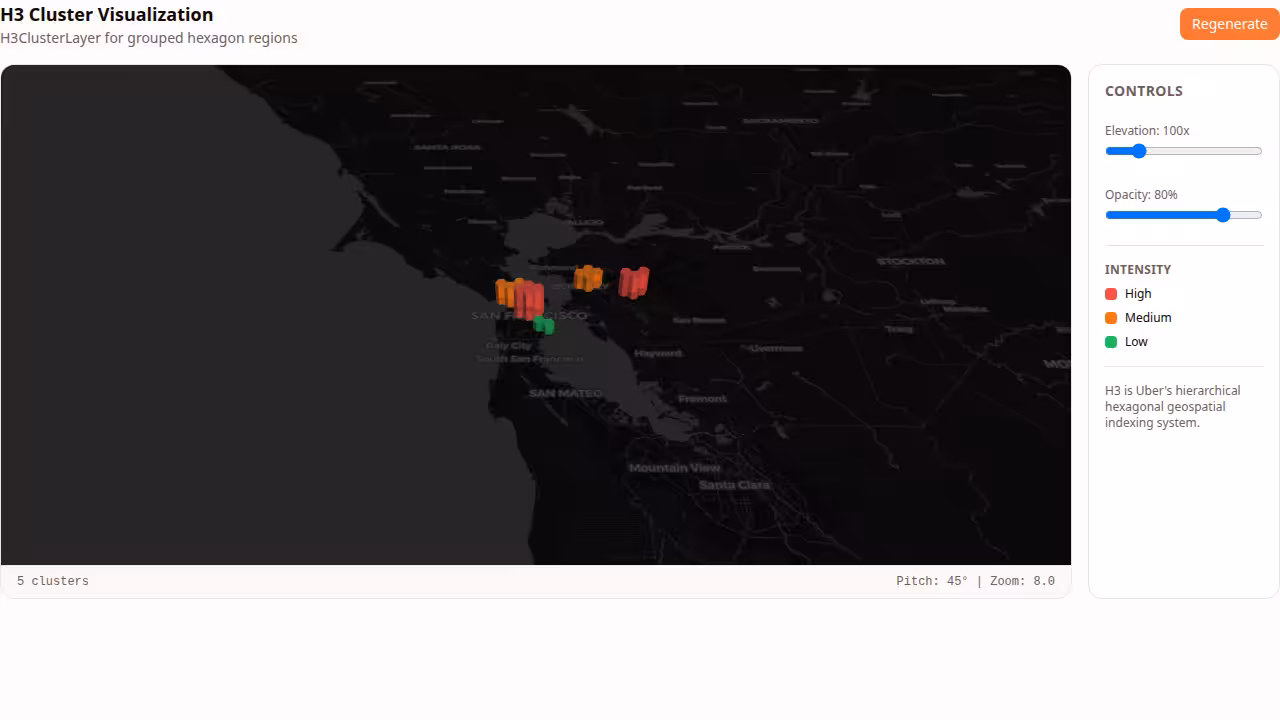 H3 Cluster Map preview
