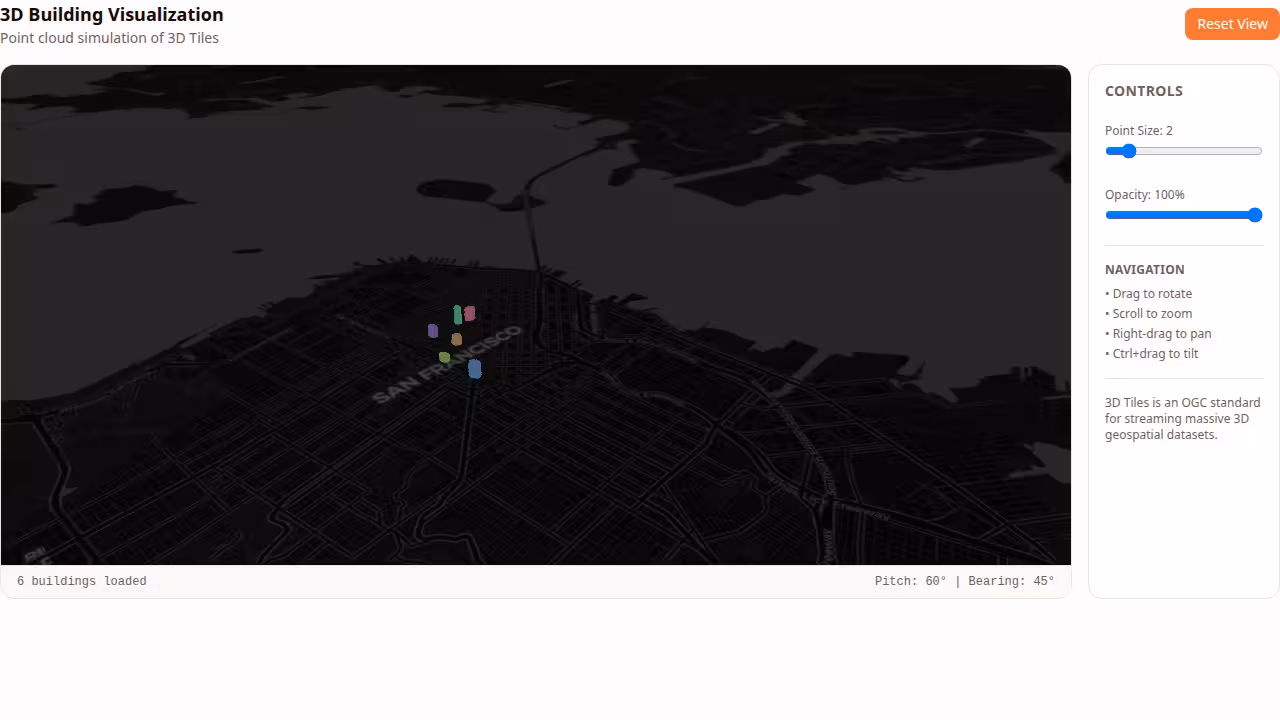 Tile3d Map preview